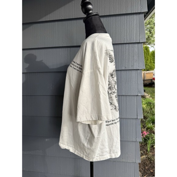 CTHDRL Archangel  T-Shirt Men's Large Cropped‎ Boxy Fit Religious God! - Picture 2 of 8